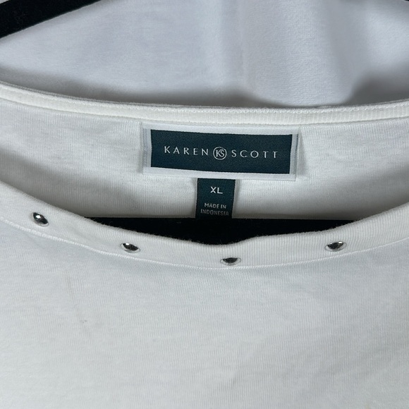 KAREN SCOTT BLOUSE SIZE(XL) - Picture 4 of 5